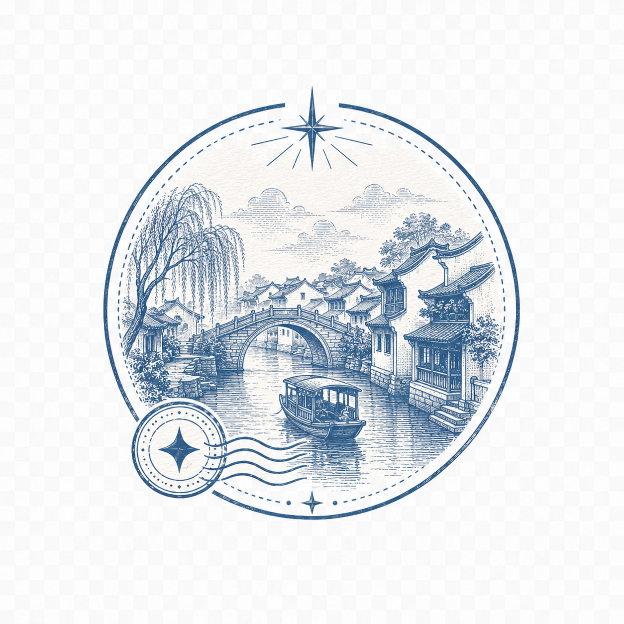 运河风情