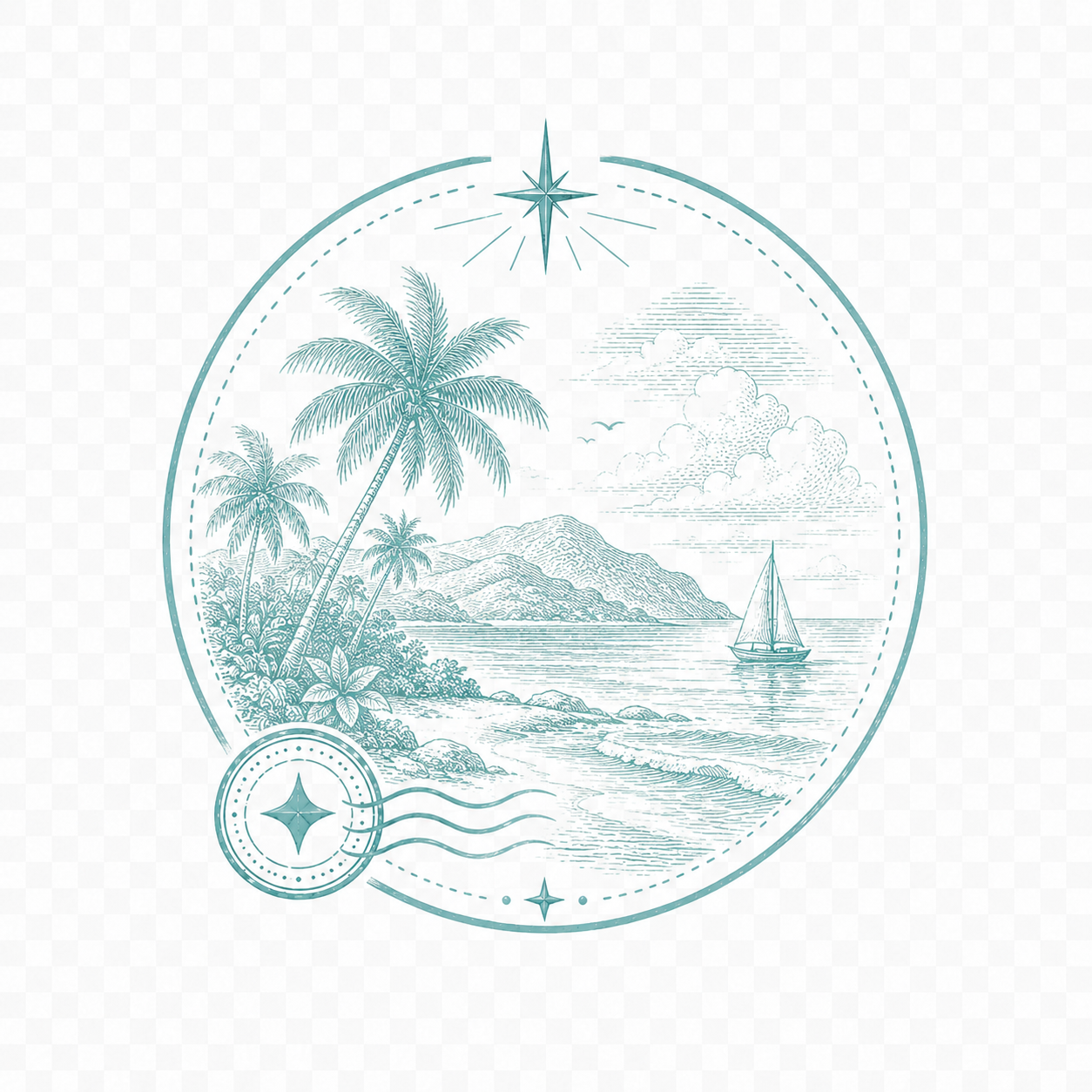 海岛风情
